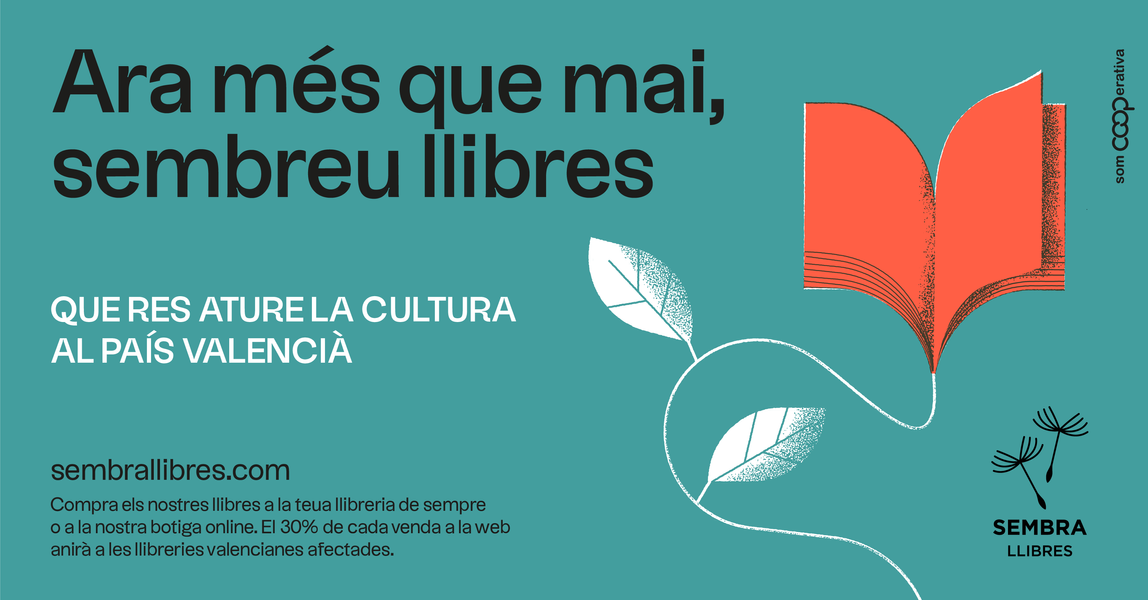 La editorial cooperativa Sembra Llibres inicia una campaña solidaria para ayudar a las librerías valencianas afectadas por la DANA